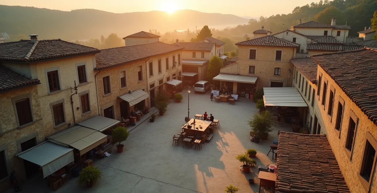 Visualisation du réseau économique local autour d'un artisan menuisier