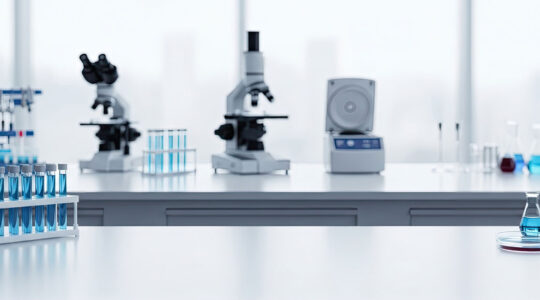 Paillasse de laboratoire